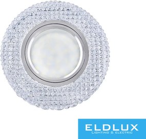 ELDLUX LUXOR süllyesztett lámpatest LED 3W NW GU10 króm