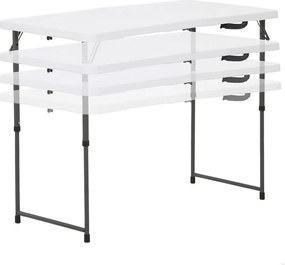 FRANKE Összecsukható catering/kempingasztal, beállítható magasság