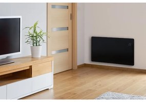 Sencor - Okos elektromos direkt fűtőtest/konvektor 1200/2400W/230V IP24 Wi-Fi fekete
