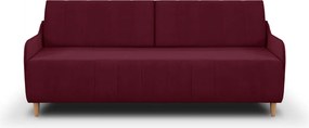 GALA Háromszemélyes kinyitható kanapé Piros