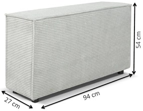 Sarokkanapé Cuboid L (bézs) (B). 1071636