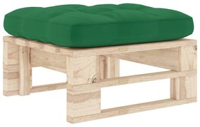Impregnált fenyőfa kerti raklapzsámoly