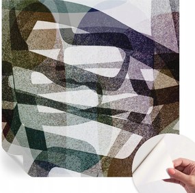 Öntapadós Dekoratív Fotótapéta Hálószobába Színes ívek 250x250 cm