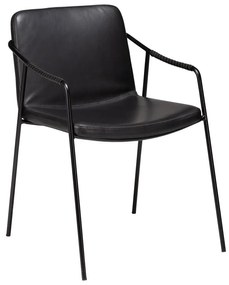 Boto fekete bőrutánzat étkezőszék - DAN-FORM Denmark