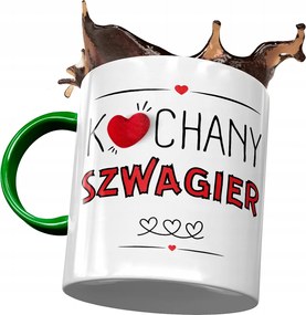 Zöld Bögre Sógornak Születésnapra Ajándék Nyomtatott Fotóval