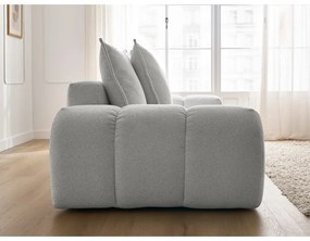 Világosszürke zsenília kanapé 278 cm Everest – Bobochic Paris