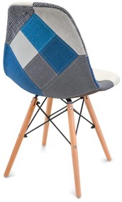 Patchwork étkezőszékek 4db Wave