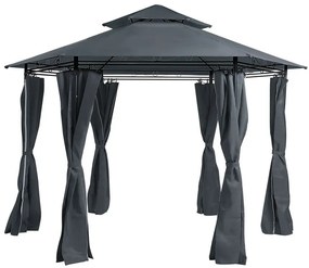 Kerti pavilon PARLATO (sötétszürke). 1026763