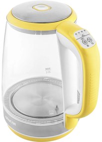 Sencor SWK 2196YL gyorsforraló termoszkontrollal,2 l, sárga