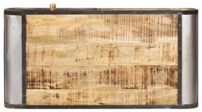Tömör mangófa dohányzóasztal 100 x 50 x 35 cm