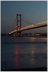 Poszterek 80x120 Híd lámpákkal