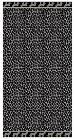 Afrika szürke leopárd strandtörölköző