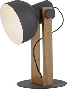 Paul Neuhaus loft asztali lámpa cup 2.0 fekete fa pln15746-18
