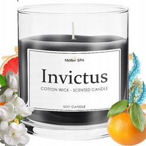 Möller Spa Invictus Természetes Szójagyertya Parfüm Illattal