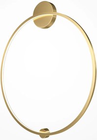 Maytoni modern fali lámpa halo sárgaréz mymod005wl-l46bsk1
