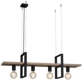 Csillár zsinóron SHELF 4xE27/60W/230V