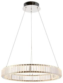 Endon 102255 - LAGUNA LED kábelre függesztett, fényerőszabályozható csillár LED/36W/230V, fényes króm