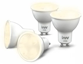 LED lámpa , égő , INNR , szpot , 4 x GU10 , 36° , 4 x 4.8 Watt , meleg fehér , dimmelhető , Philips Hue kompatibilis