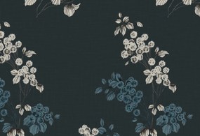 Pamut ágynemű EIRENE sötétkék Ágyneműhuzat mérete: 70 x 90 cm | 140 x 200 cm