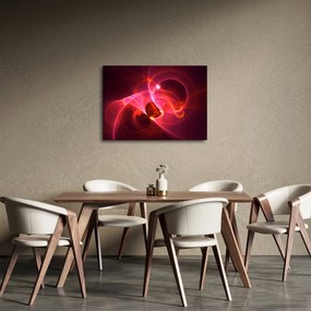 Modern rózsaszín absztrakció képe (70x50 cm)
