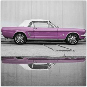 Poszter 70x70 Ford Mustang pĂșderrĂłzsaszĂn