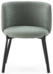 Mentazöld kárpitozott étkezőfotel szett 2 db-os Ginny – MOME