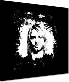 Vászonkép 90x90 Kurt Cobain Nirvana Zenész