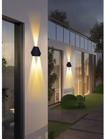 Immax 08488L - LED napelemes fali lámpa szenzorral LED/2W/5V IP54