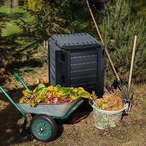 Kerti komposztáló - Compogreen 380 l fekete Prosperplast