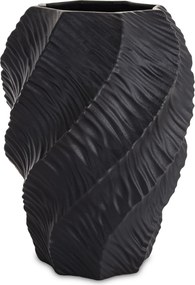 Váza Modern Matt Fekete Alacsony Eredeti Stílusos Hálószoba Nappali
