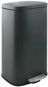 Spirella Spirella pedálos szemetes akira matt szürke acél soft-close 50 l 10.21570