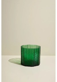 Kézzel készített üveg váza Emerald – Hübsch