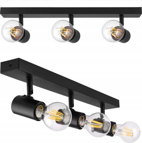 Led Mennyezeti Lámpa Állítható Sín 3x E27 Loft léc Modern