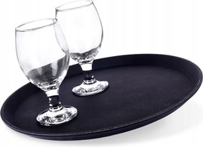 Felszolgáló Tálca Kerek, Csúszásgátló A Vendéglátáshoz