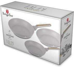 BerlingerHaus Taupe Nordic titánbevonatú serpenyőszett, 3 db
