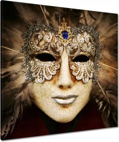Vászonkép 90x90 Velencei maszk