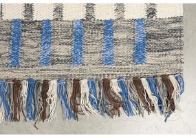 Kék-barna pamut szőnyeg 200x300 cm Hampton – Dutchbone