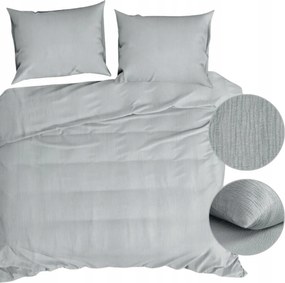 Muszlin Ágyneműhuzat Garnitúra ezüst 220X200 cm Pamut Muszlin Ágyneműhuzat Garnitúra