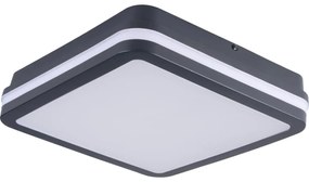 Kanlux 38780 - LED Kültéri lámpa érzékelővel BENO 24/30W/230V 3000/3500/4000K IP65 antracit