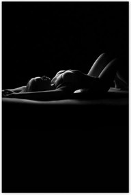 Poszterek 80x120 Szűz fekszik a padlón