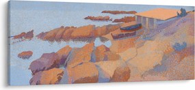 Kép - Henri Edmond Cross, Calanque des Antibois, reprodukciók (120x50 cm)