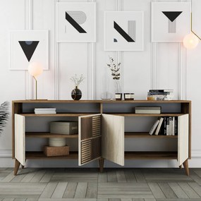 Milan - Walnut, Travertine