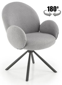 KIVA étkezőszék 1 db szürke