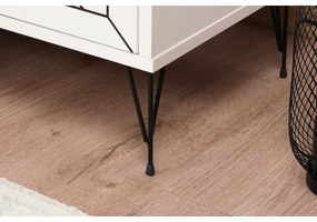 Éjjeliszekrény LUNA 50x55 cm fehér