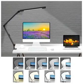 Brilagi - LED Dimmelhető érintős asztali lámpa VARIO LED/12W/230V 3000-6500K fekete