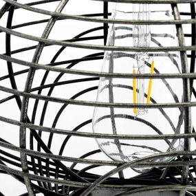 LED Napelemes lámpa LUISA 1xE27/1,2V IP44