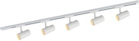ITALUX 920203-5-WH-SET MARVI Modern Mennyezeti Lámpa Matt Fehér, Acélos GU10 IP20