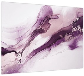 Kép - Lila folyadék művészet (70x50 cm)