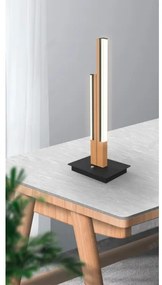 Wofi 8031-206 - PALERMO LED asztali lámpa LED/10,5W/230V kaucsukfa