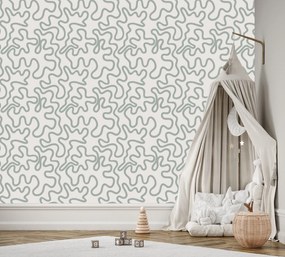 Gario Fotótapéta Scandi ívek Anyag: Vlies, Méret: 100 x 70 cm